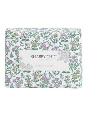 SHABBY CHIC Mountain Floral Sheet Set